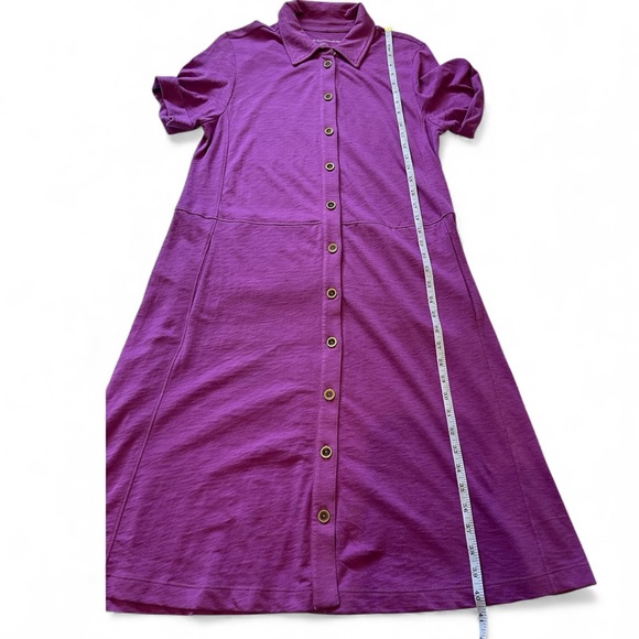Soft Surroundings Filipa Shirtdress Light Fushia Size Medium - Picture 5 of 8